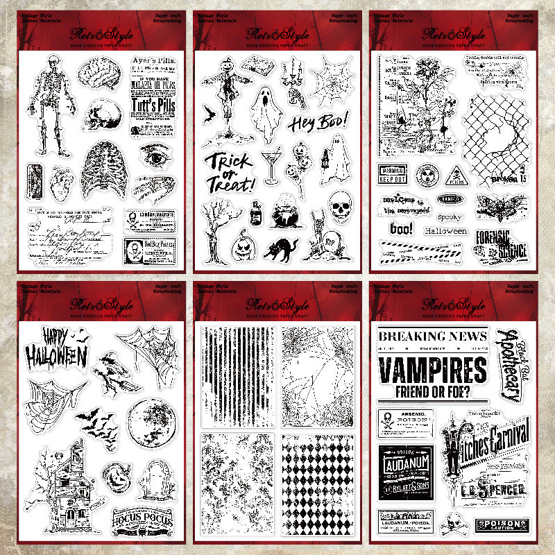 1pc dark gothic stamp(Z26053006)