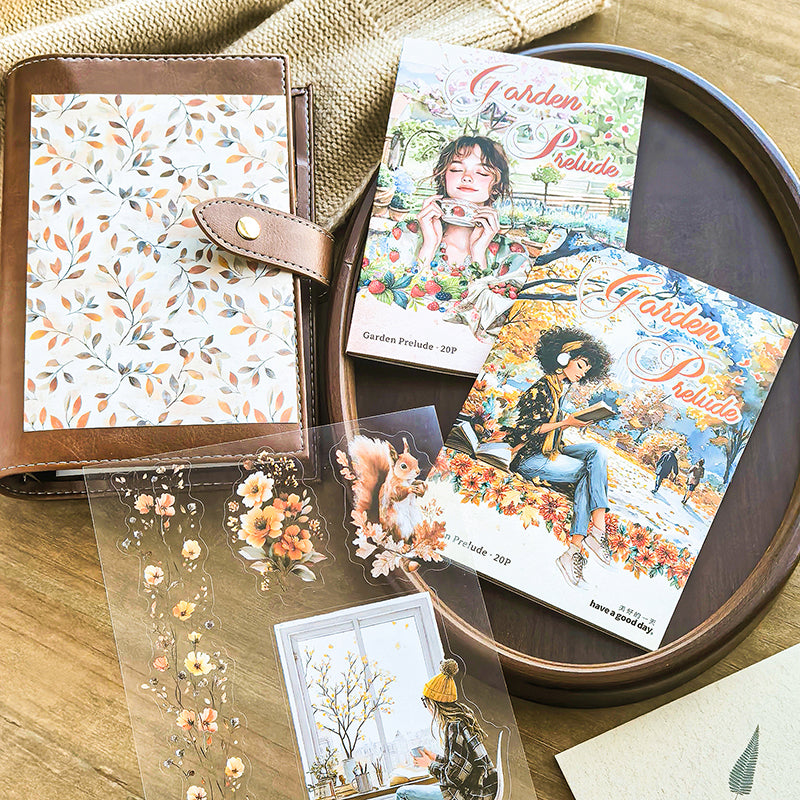 Season PET+Washi sticker book 20pages