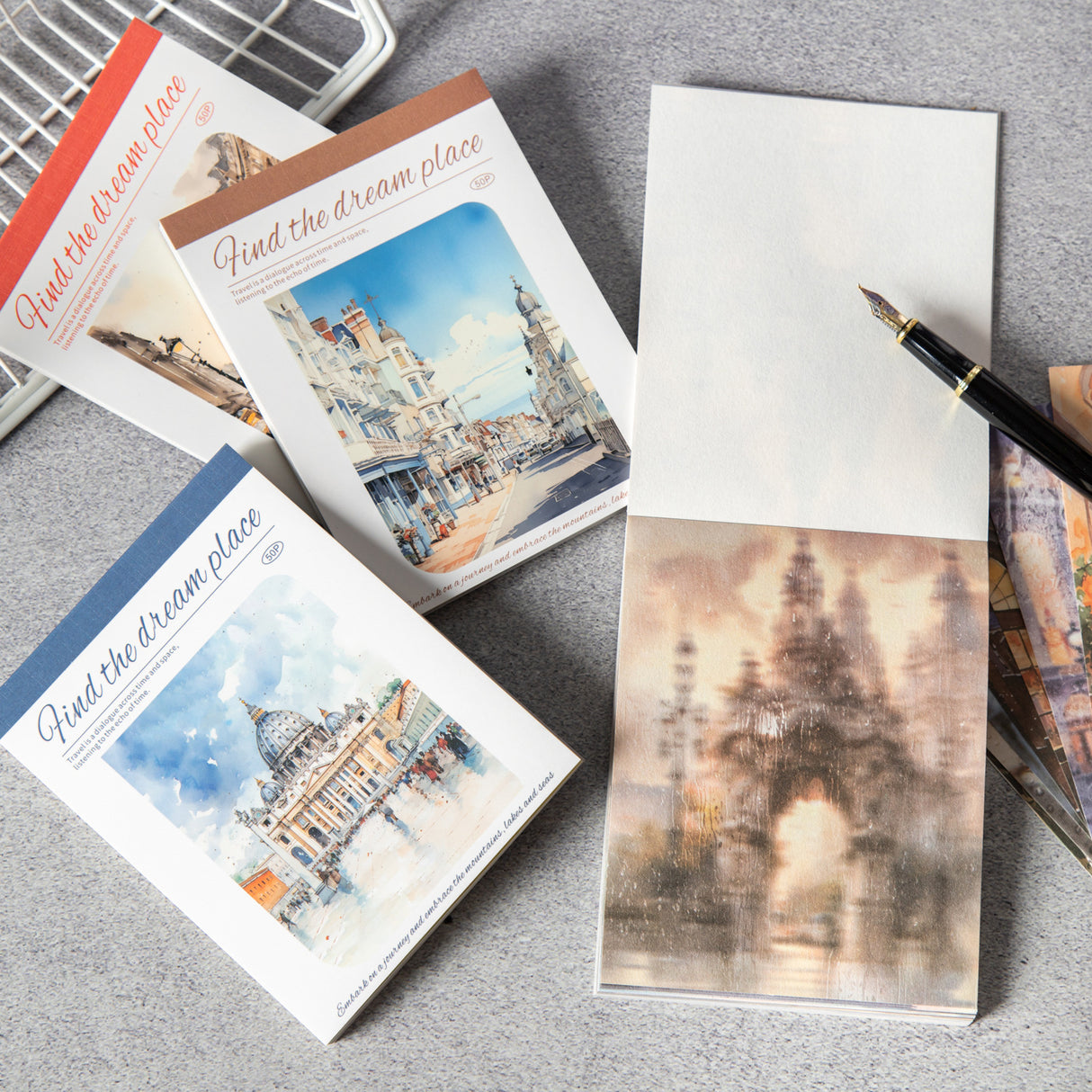 50pcs find the dream place paper pack (P25062303)