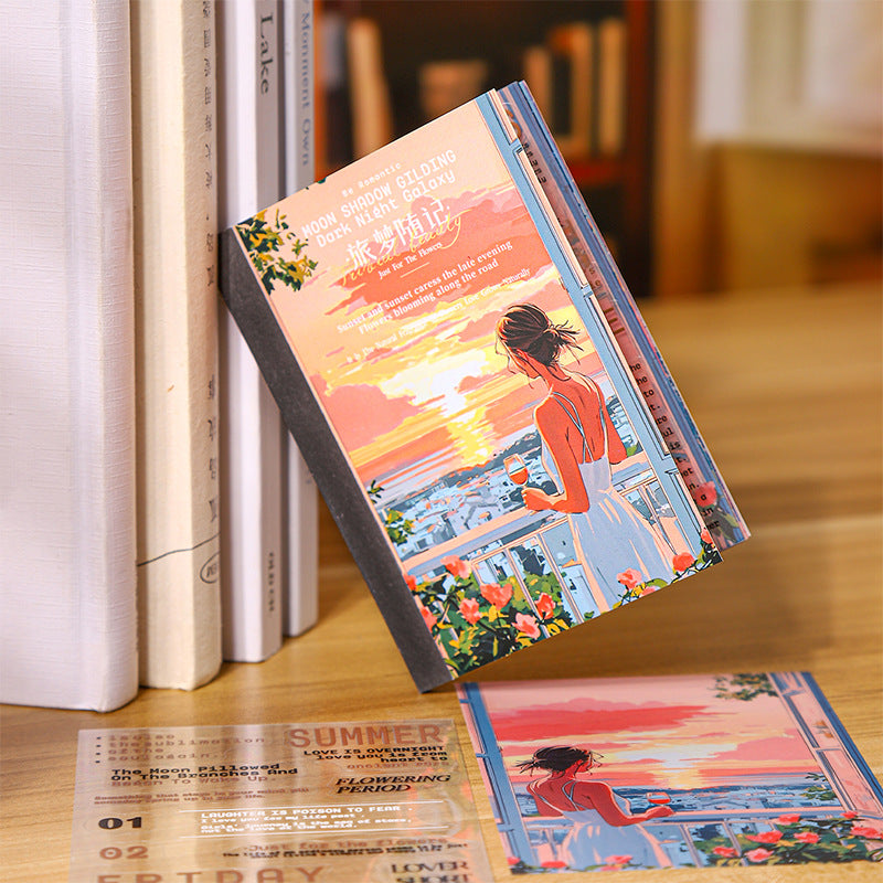 20pcs travel dream PET- sticker book (TZB25061704)