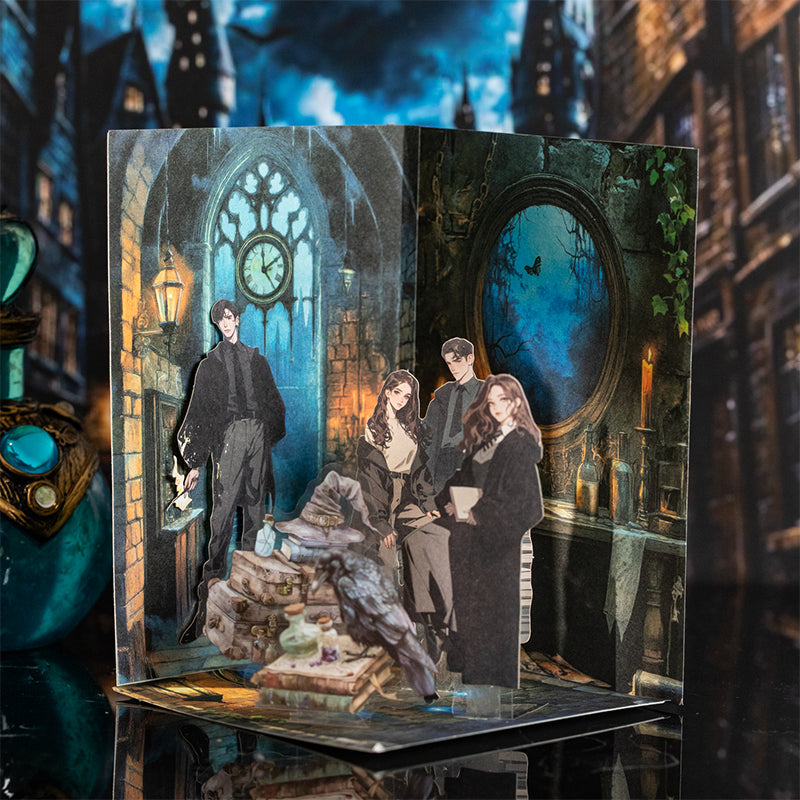 15pcs magic academy sticker pack (S25102108)