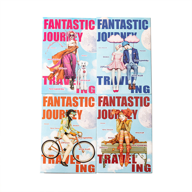 25pcs fantasy journey sticker pack (S25100903)