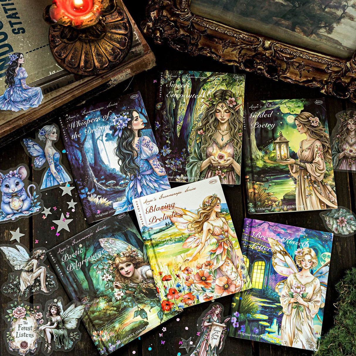 40PCS fairy sticker pack (S25112301)