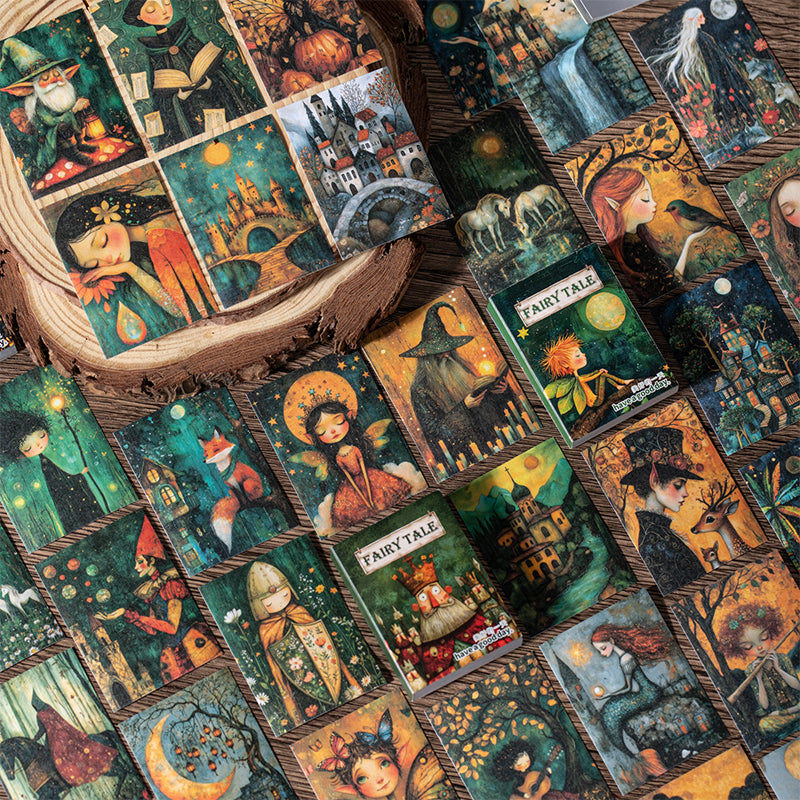 50pcs fairy tale washi-mini sticker book(TZB25072209)