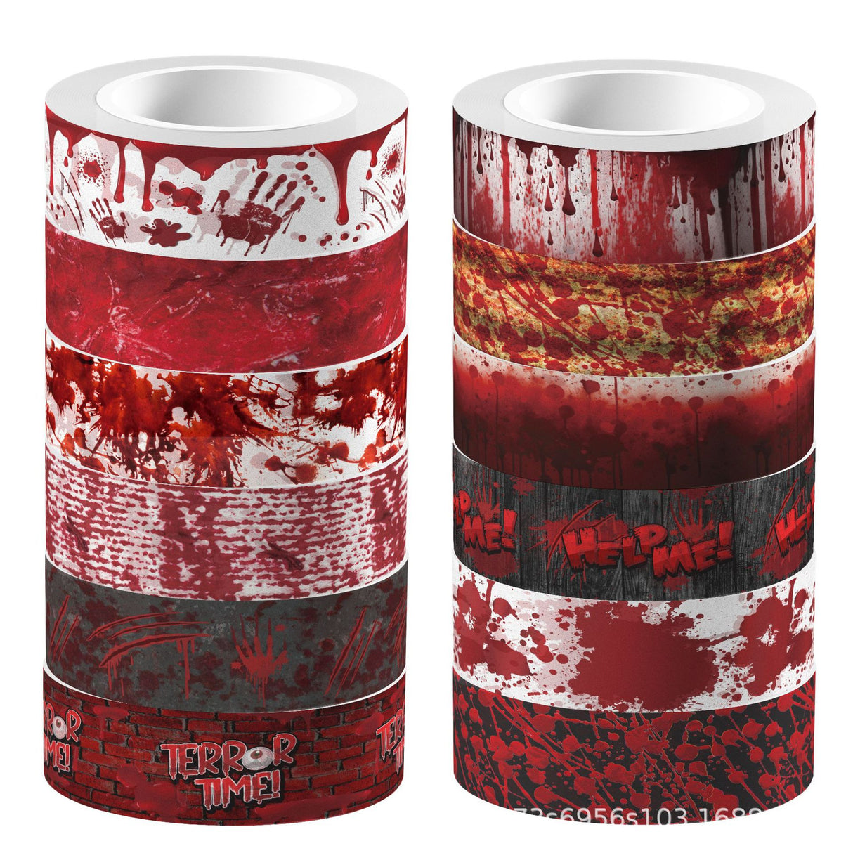 12rolls gothic washi-tape(T26030606)