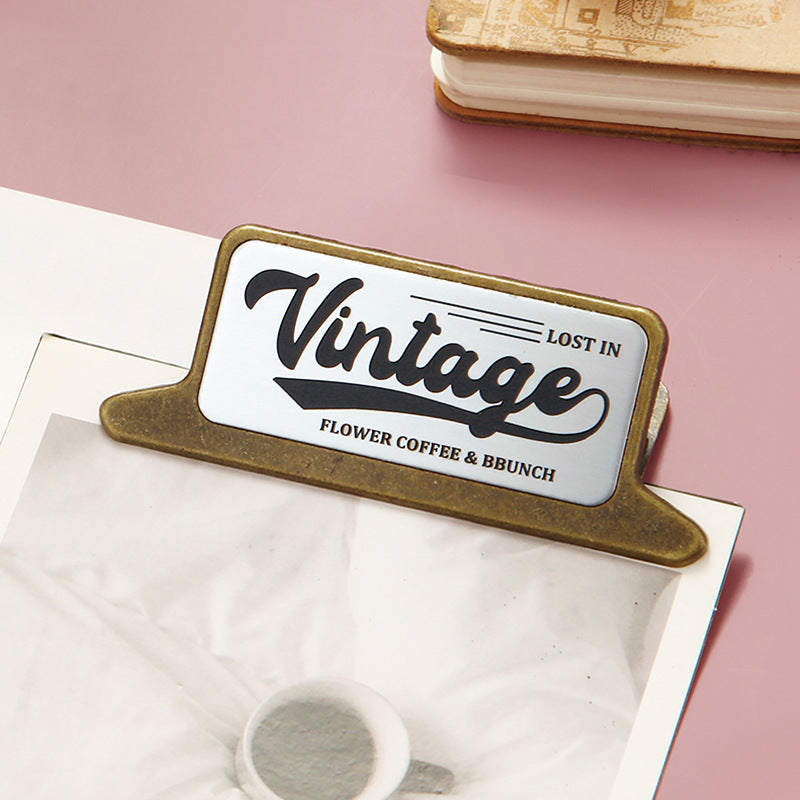 1pcs vintage metal clip (C25051105)