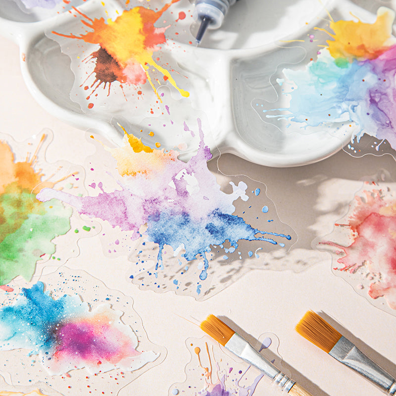 25pcs butterfly flower sticker pack (S25082702)