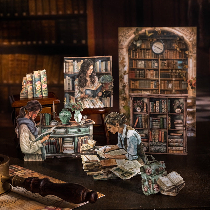 25pcs gothic academy sticker pack (p25070203)