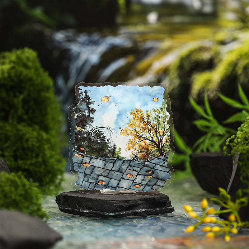 10pcs path of puddles sticker pack (S25080607)