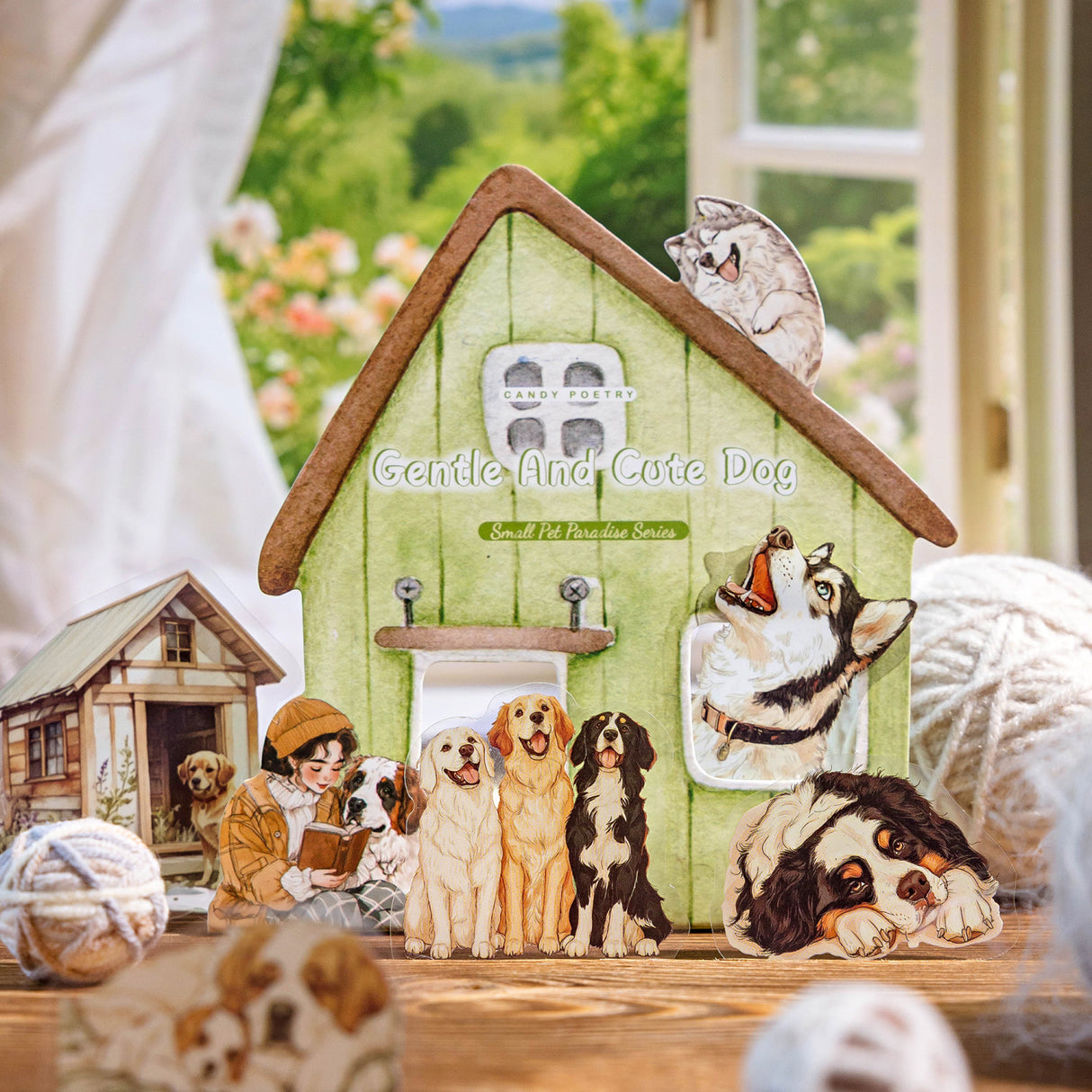 40pcs cat and dog sticker pack (S25070407)