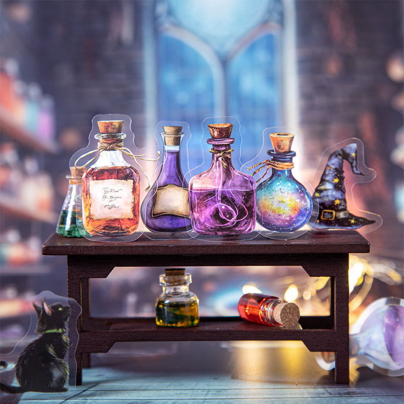 15pcs magic bottle PET-sticker pack (S25072803)