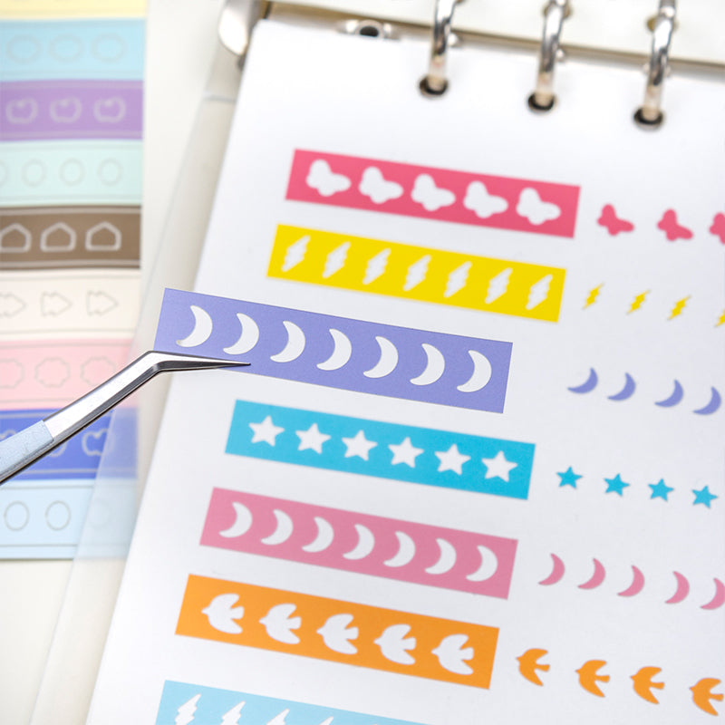 8pcs cute mini pre-cut sticker pack (S26050703)