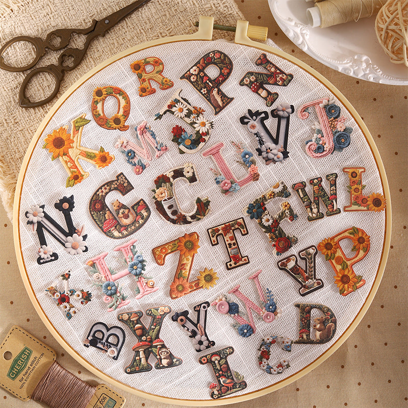 26pcs Alphabet sticker pack (S26040709)