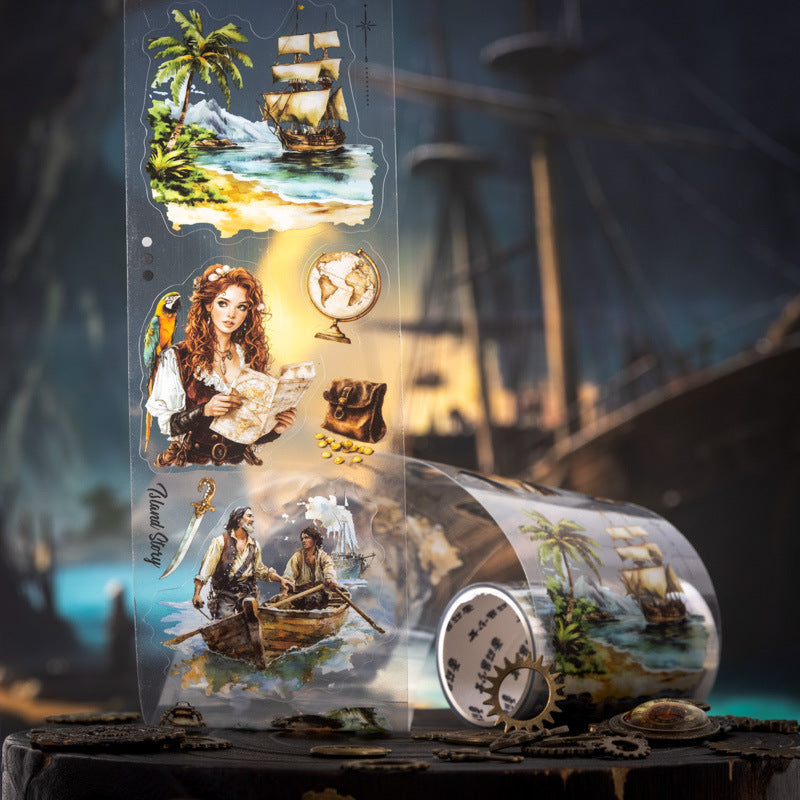 1 roll fairy tale adventures PET-tape (T25070208)