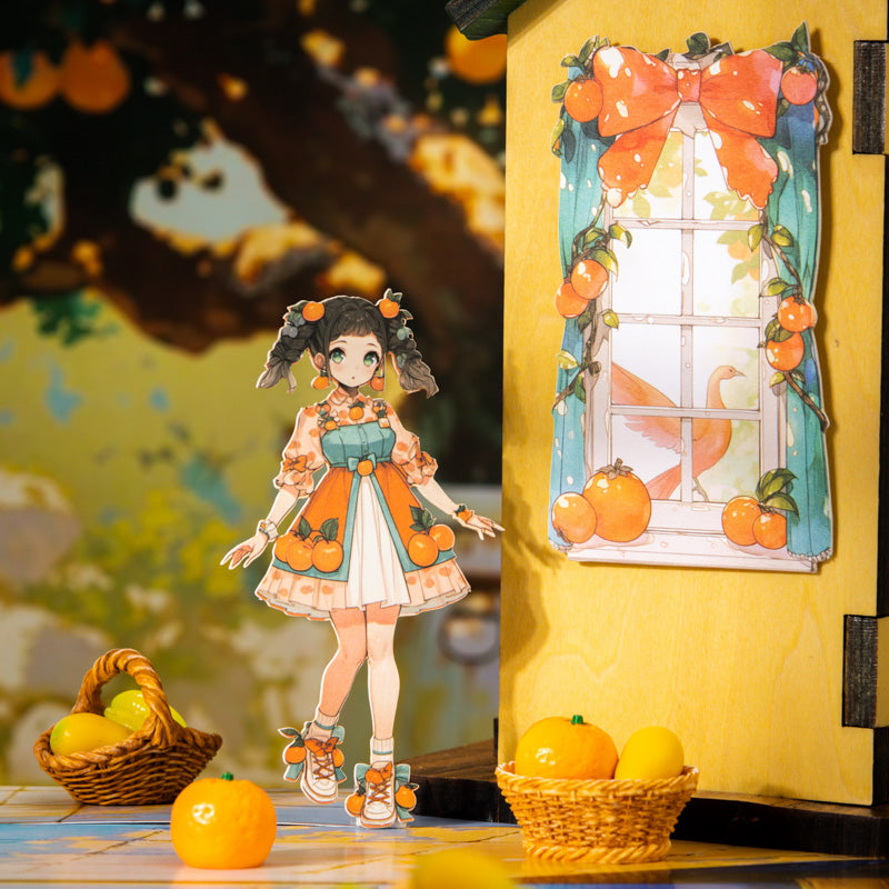 15pcs fruit girl sticker pack (S25082508)