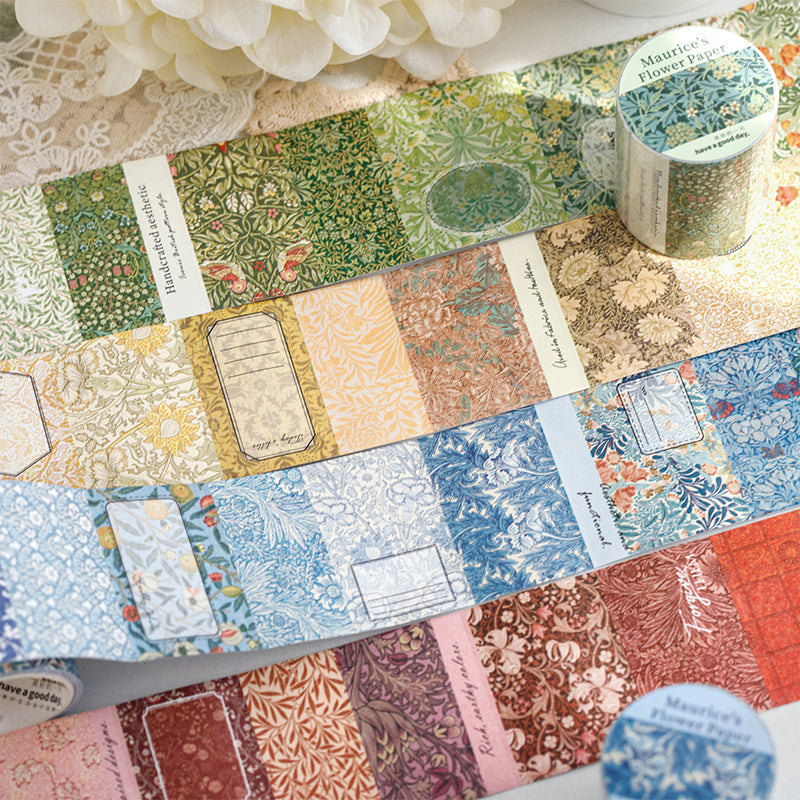 1 roll floral washi-tape (T26020309)