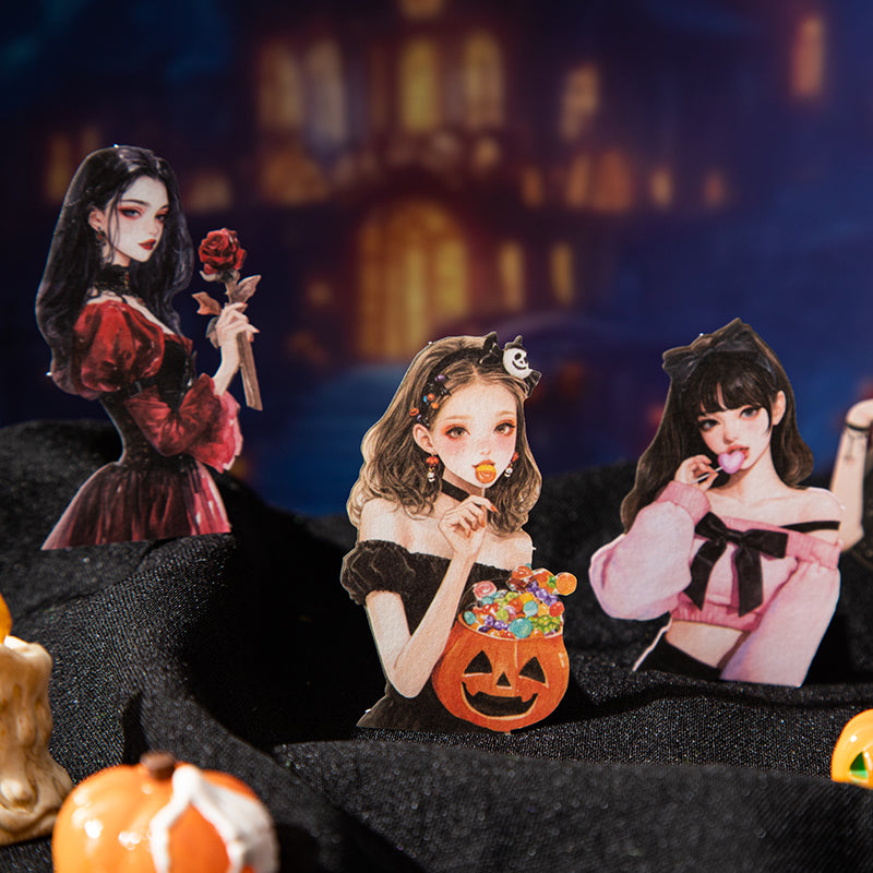 15pcs gothic party girl sticker pack (S25081902)