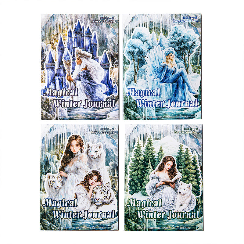 25pcs magical winter sticker pack (S25110613)