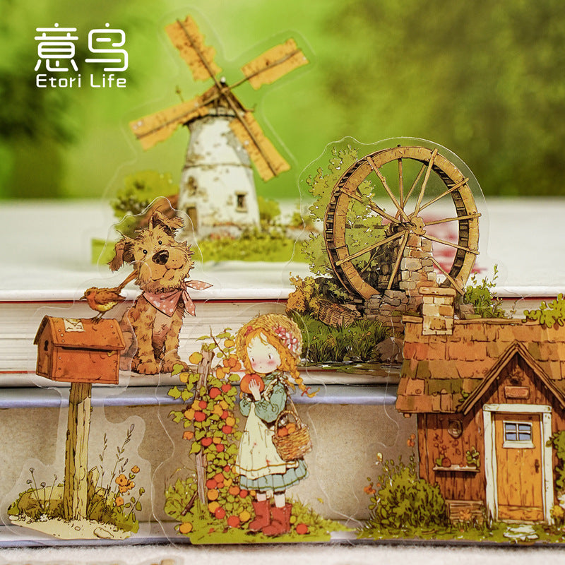 15pcs dream PET-sticker pack (S25090802)