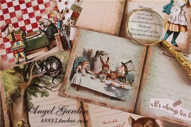 A4 size Alice sticker pack (S25060804)