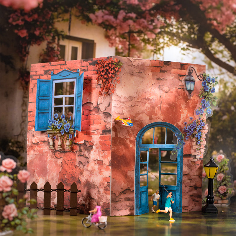 30pcs flower Wall sticker+paper pcak (P25080601)