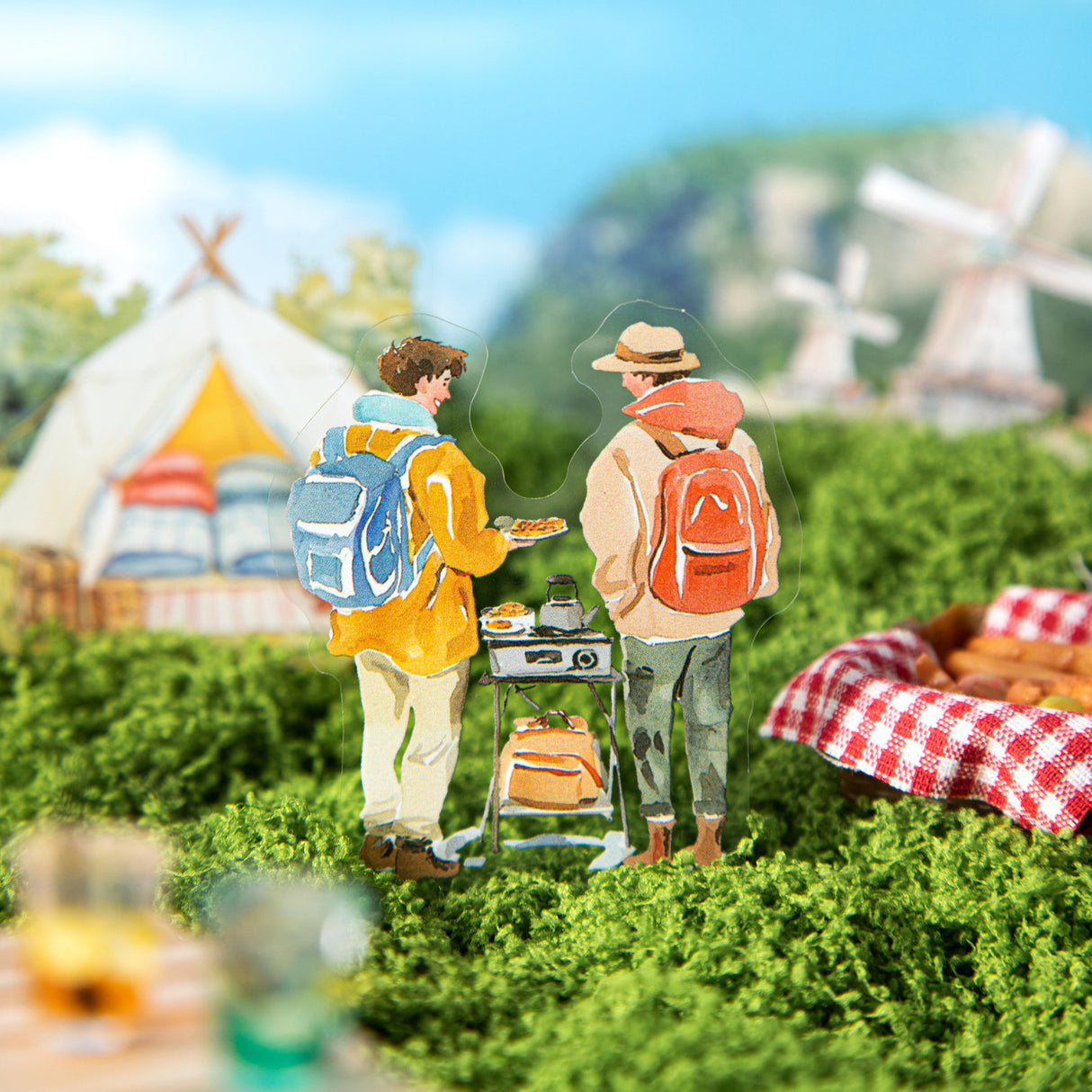 20pcs holiday style sticker pack (S25070405)