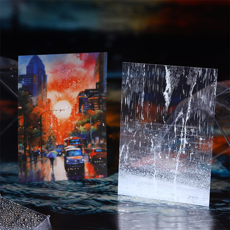 20pcs after rain PET-sticker book (TZB25072805)