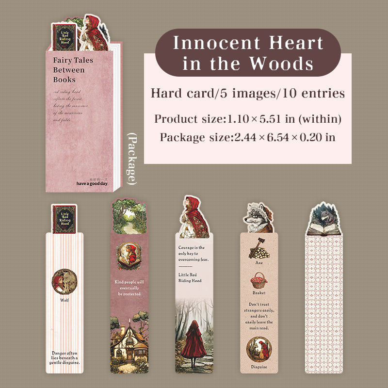 10pcs fairy bookmark/sticker pack(S26052102)