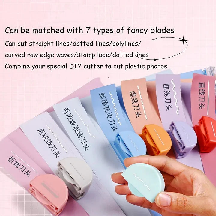 Auriicleaf Multifunctional Seven-in-one Paper Cutter Multiple Cutter Head(c112701)