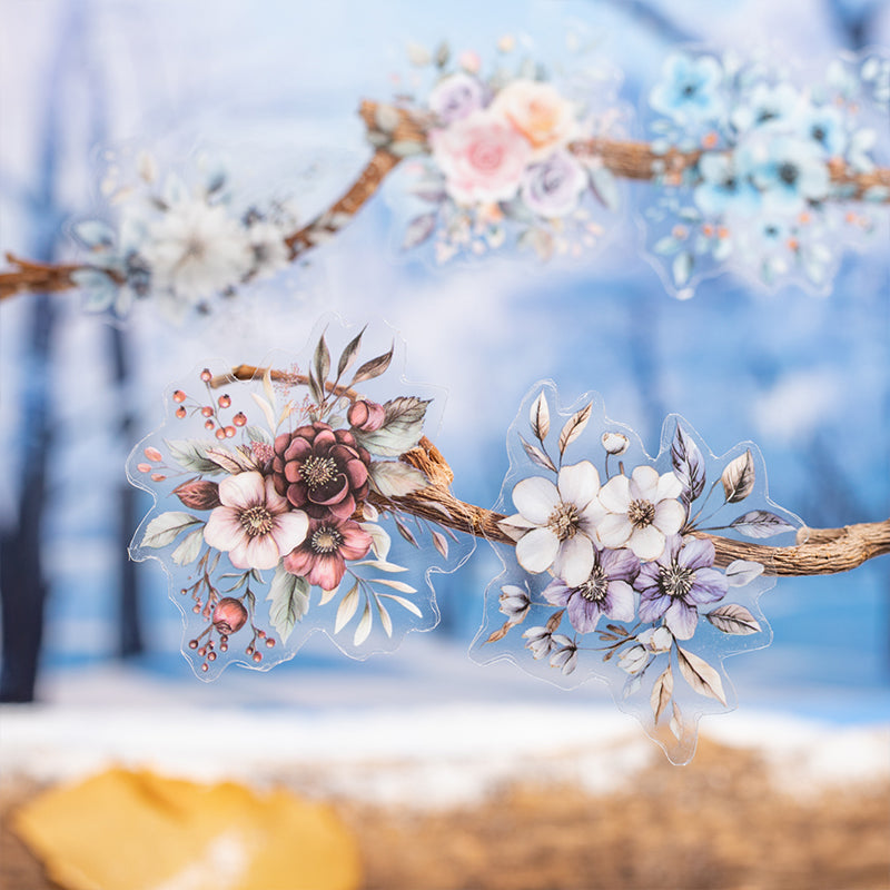 1 roll snow flowers tape (T25110610)