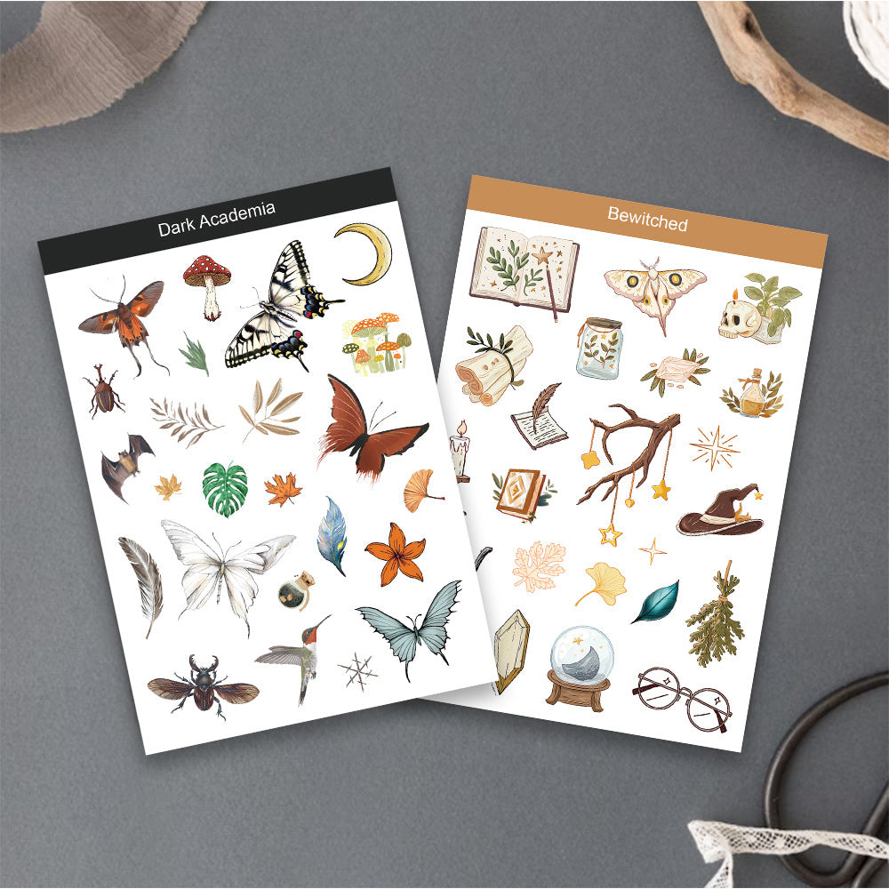 8sheets witch sticker pack (S25062101)