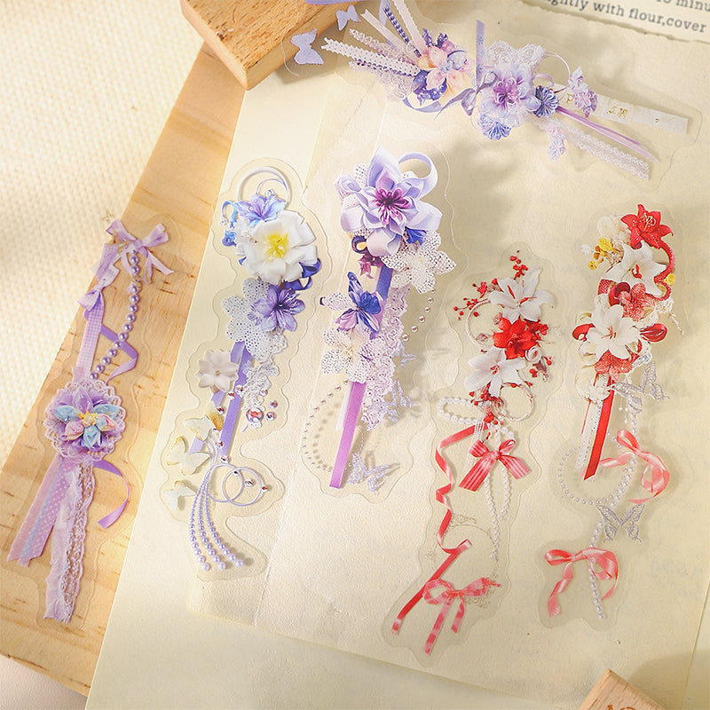20pcs flower sticker pack(S26062303)