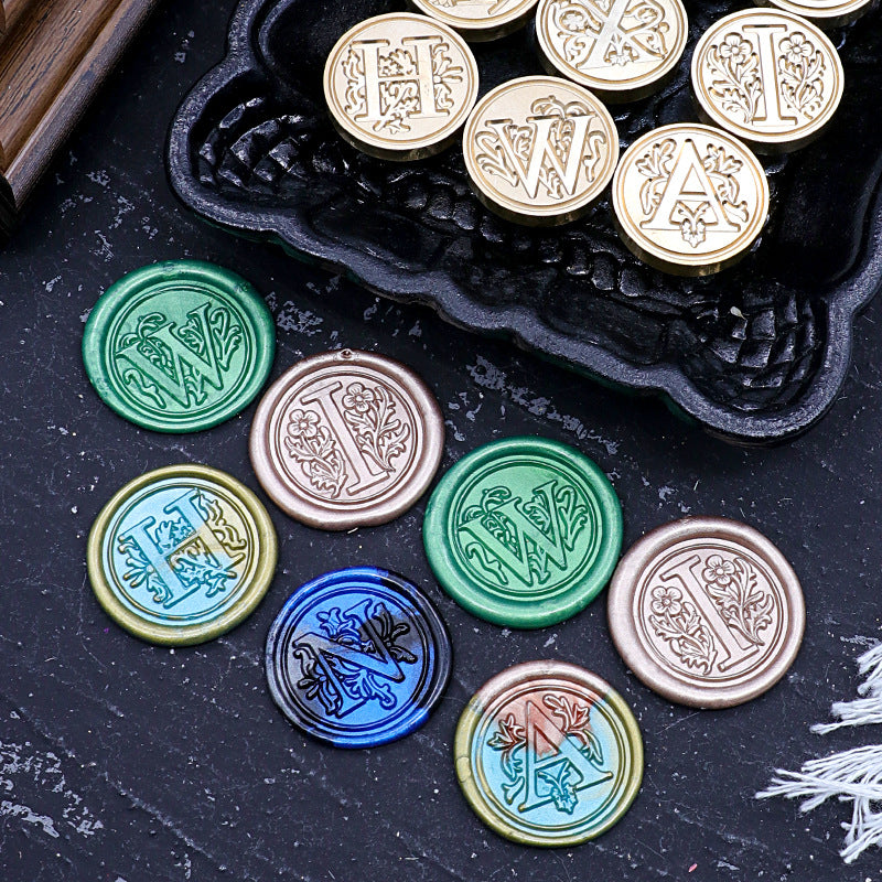 1pc Letter wax seal stamp (Z25041904)