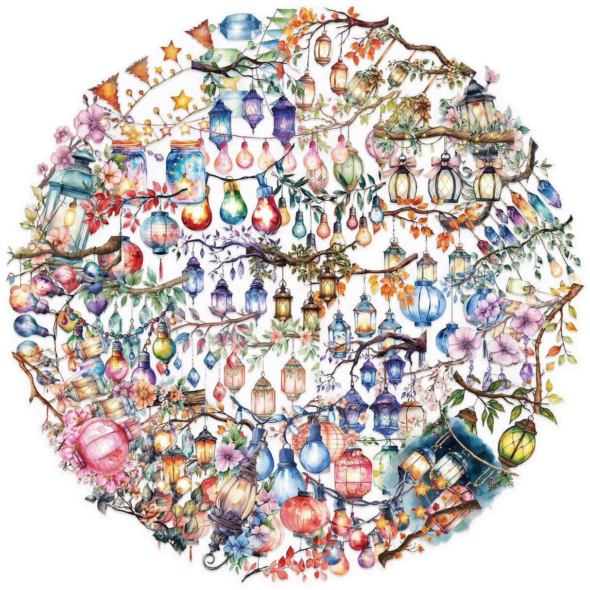 50pcs light sticker pack(S26061808)