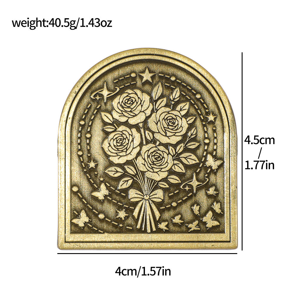 1pc vintage metal-clip(J26042906)