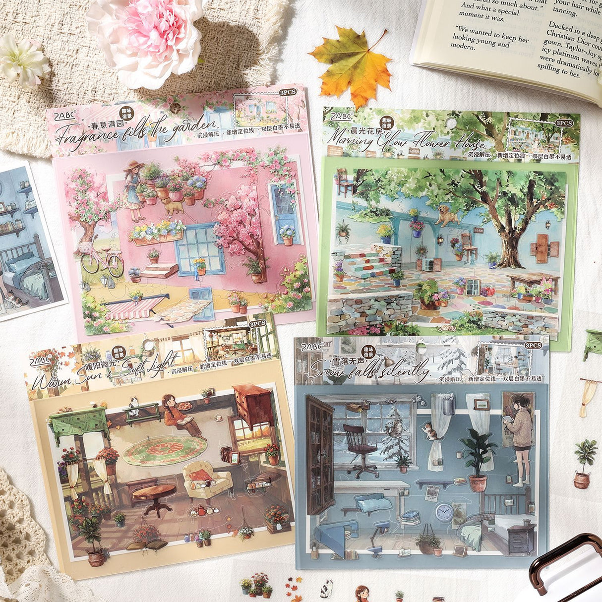 2 sheets daily sticker pack(S26052907)