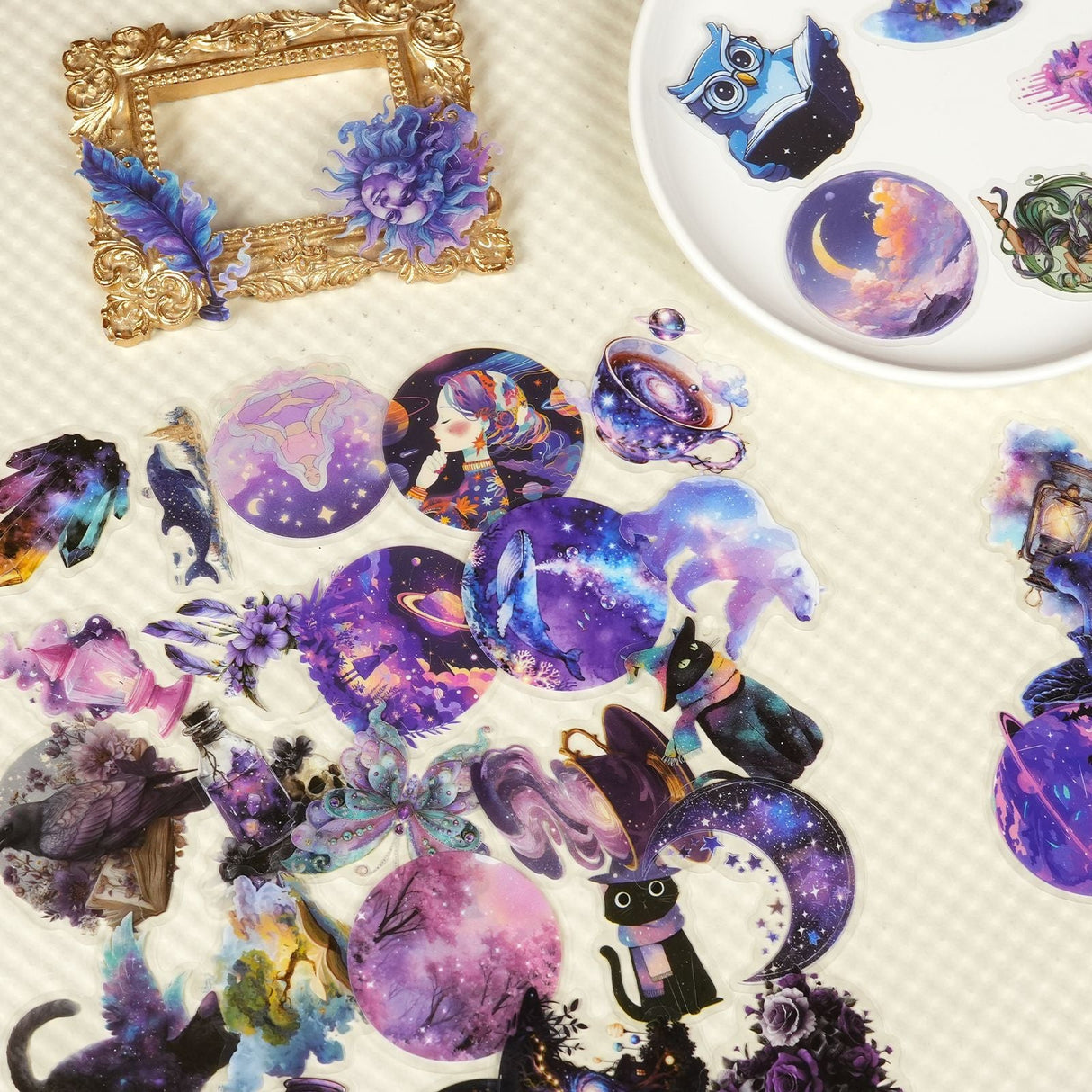 56pcs magic PET-sticker pack (S25112705)