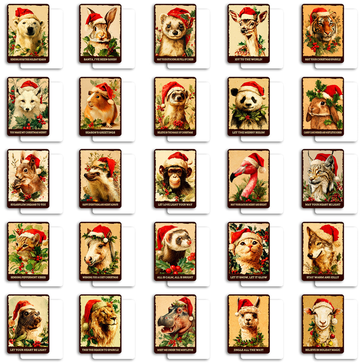 50pcs Christmas ATC card pack (P25090805)