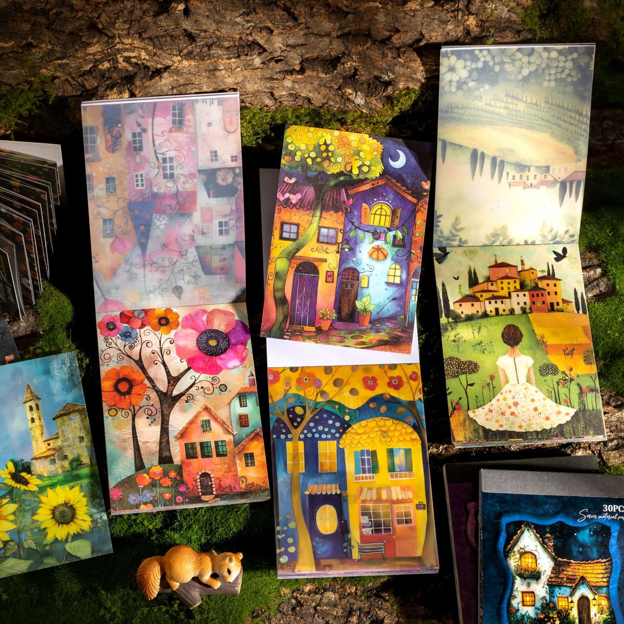 30pcs washi-sticker book (TZB25071203)