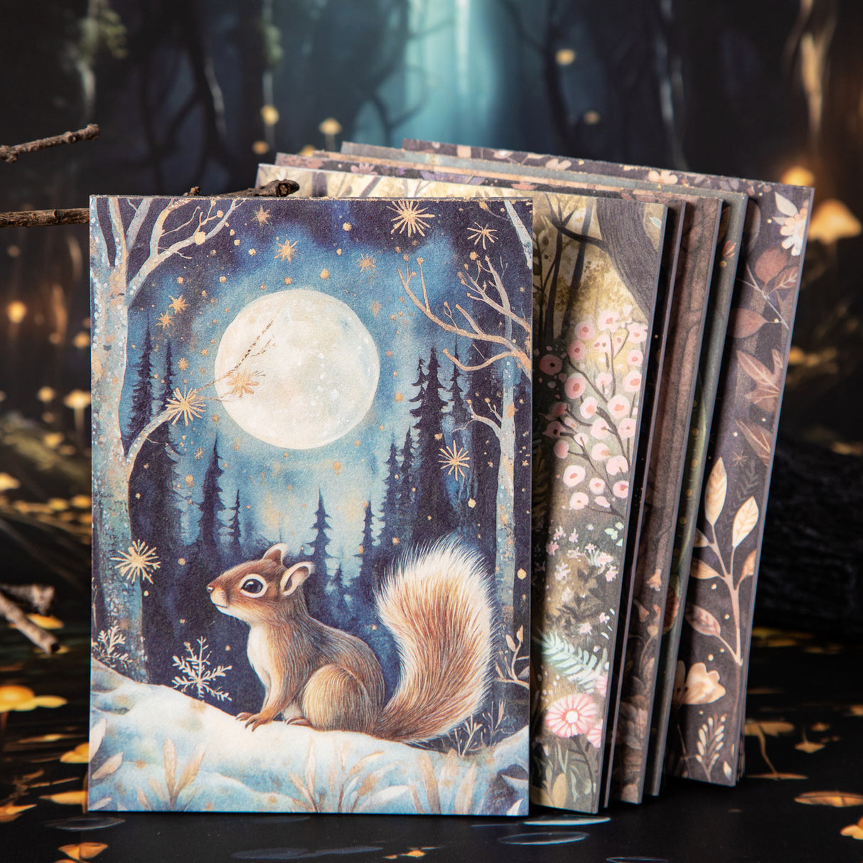 30pcs night forest paper pack (P25062302)