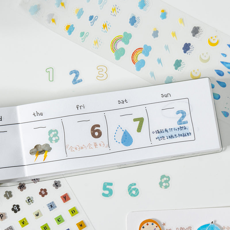 Basic sticker book 50sheets (TZB26090701)