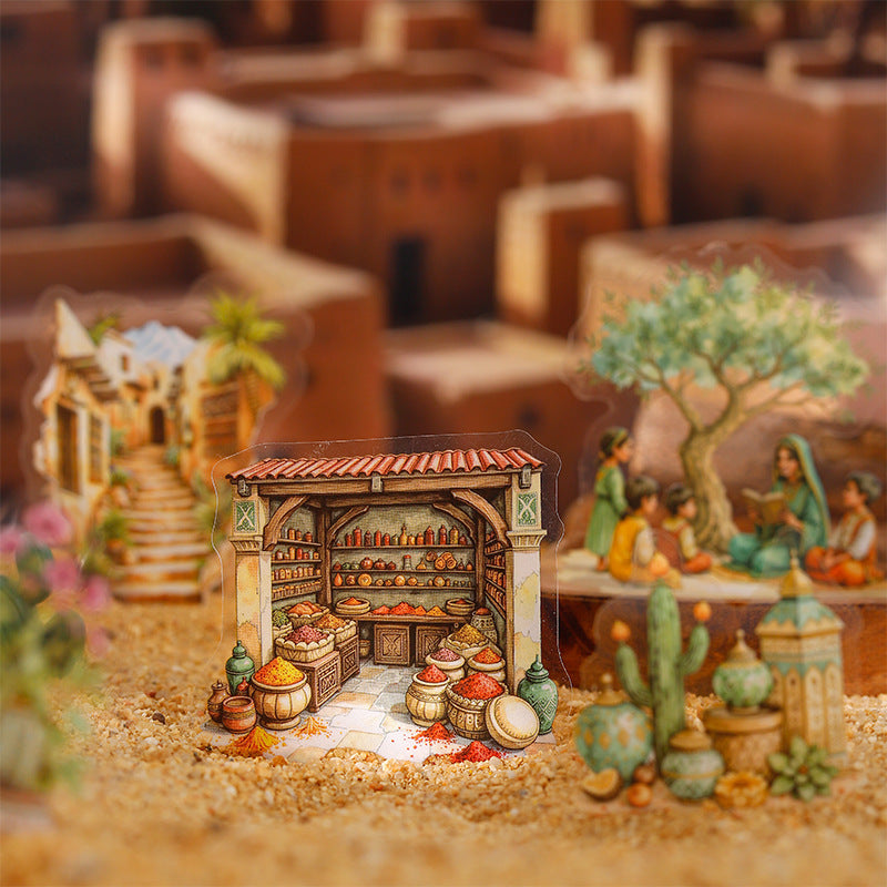 20pcs exotic journey sticker pack (S25070206)