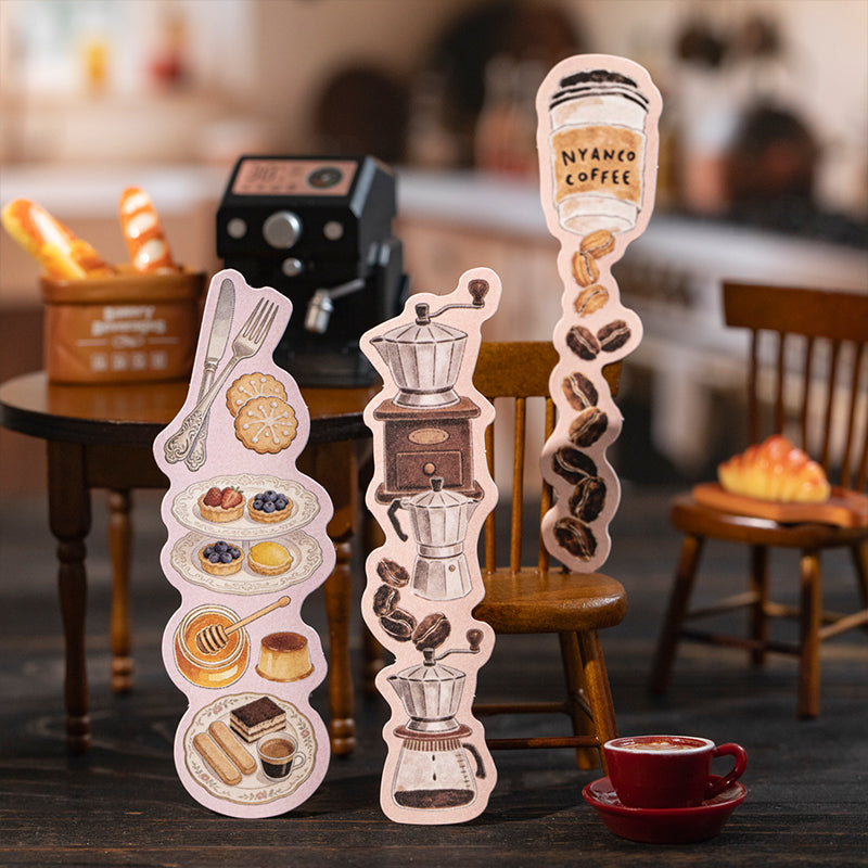 10pcs coffee time sticker pack(S26052104)