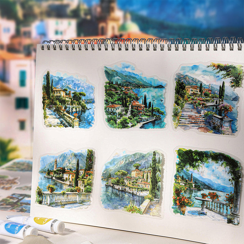 10pcs colorful world PET-sticker pack (S25072806)