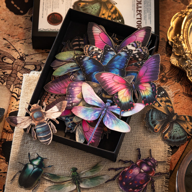 100pcs insect collector sticker pack (S25082506)