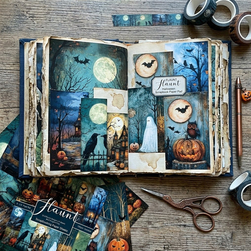 24pcs halloween 6in paper pack(P26062707)