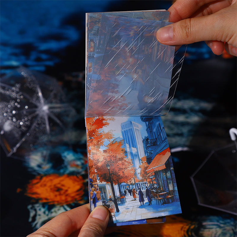 20pcs after rain PET-sticker book (TZB25072805)