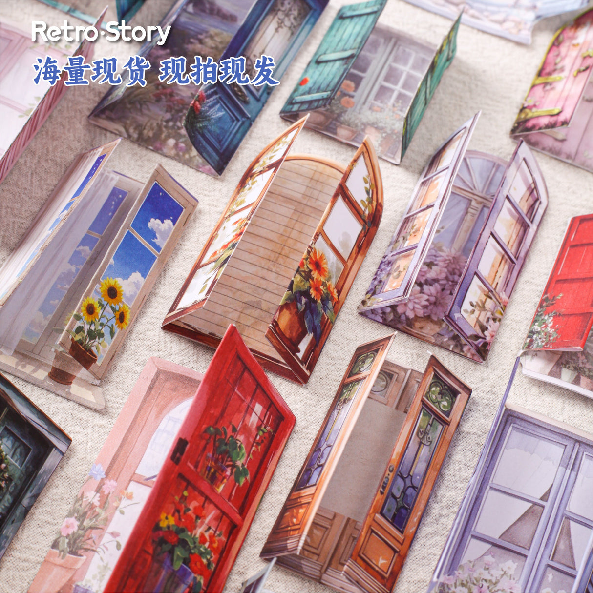 10pcs window sticker pack(S25071805)