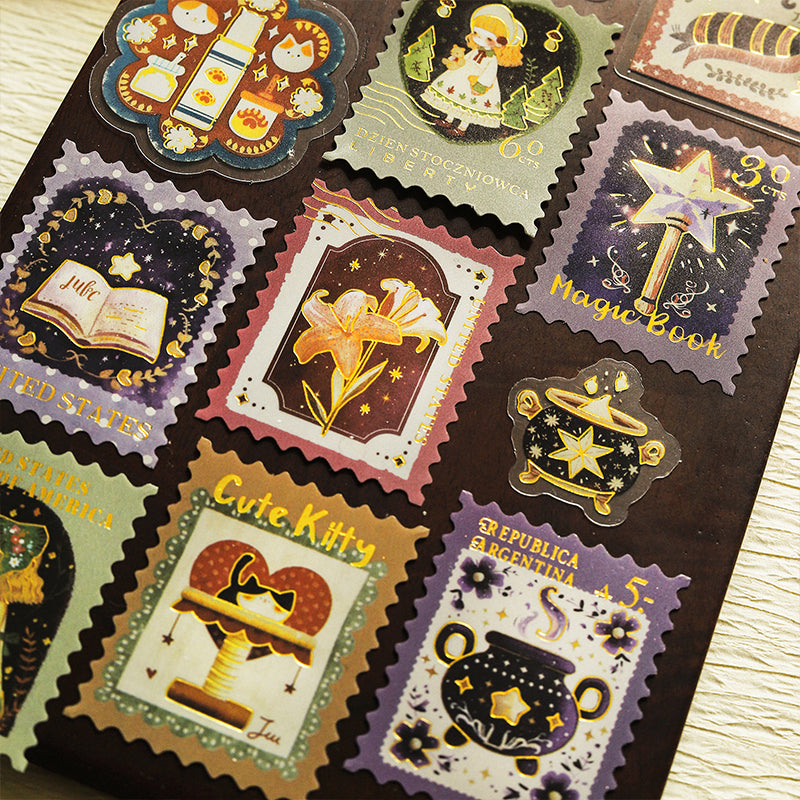 25pcs fantasy diary sticker pack (S26032403)