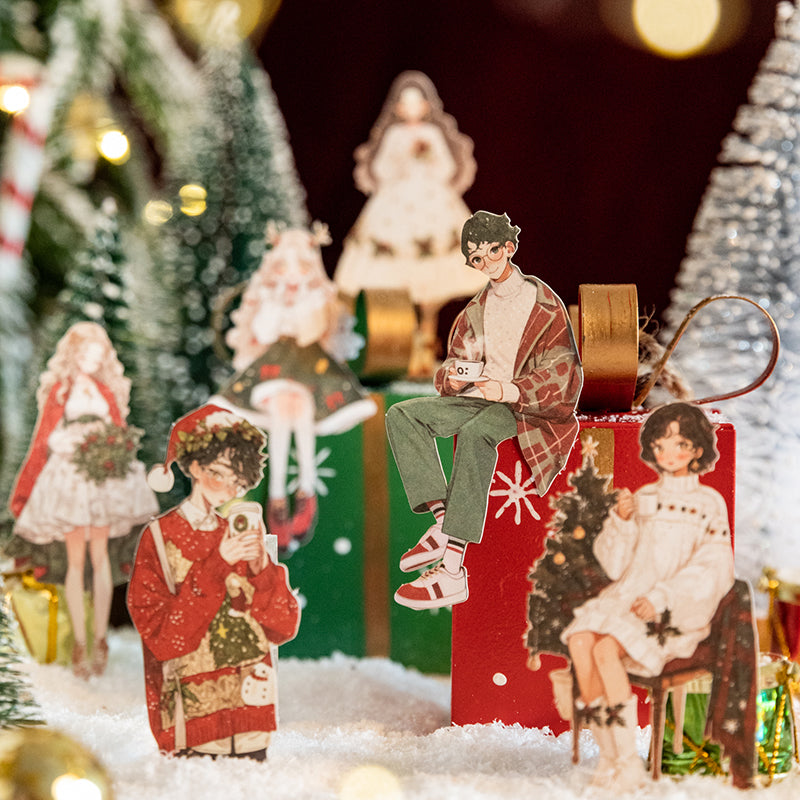 30pcs Christmas boys and girls sticker pack (S25072005)